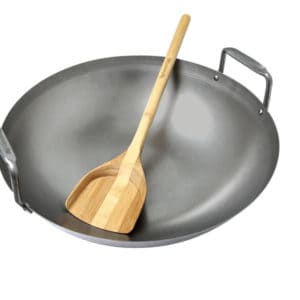 Big Green Egg - Grill-Wok aus Kohlenstoffstahl