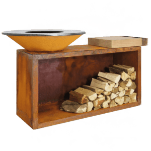 OFYR Island Corten 85 Teakholz