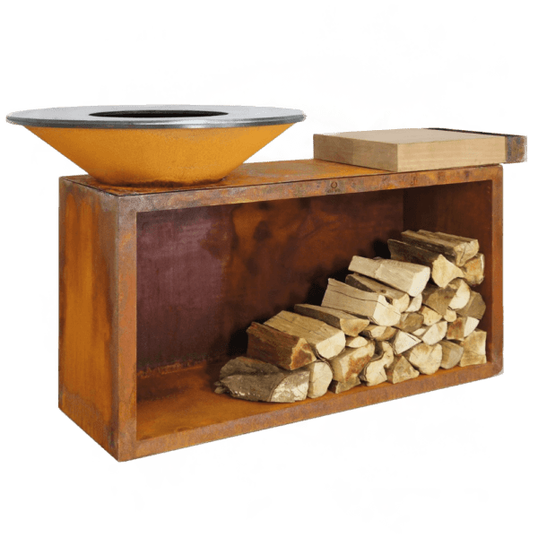 OFYR Island Corten 85 Teakholz