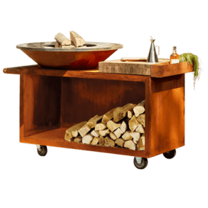 OFYR Island Corten 100 PRO Teakholz
