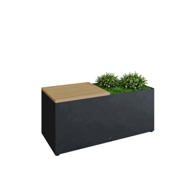 OFYR Herb Garden Bench Black