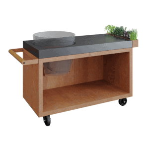 OFYR Kamado Table Corten 135 PRO Concrete BGE