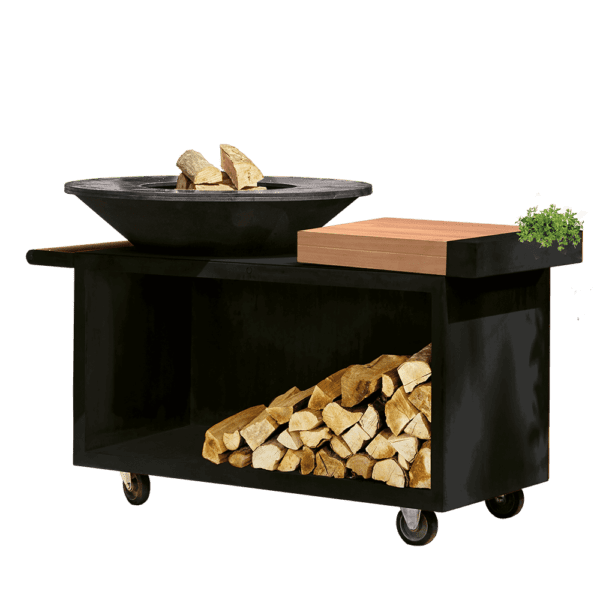 OFYR Island Black 100 PRO Teakholz