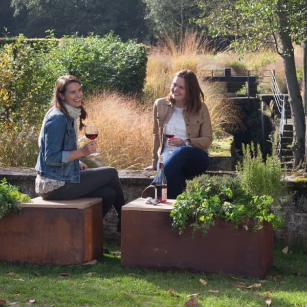 OFYR Herb Garden Bench Corten – Bild 2