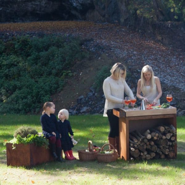 OFYR Herb Garden Bench Corten – Bild 3