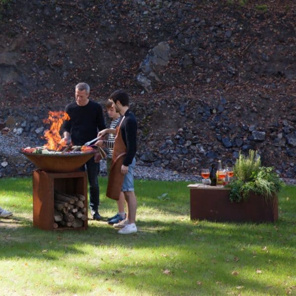 OFYR Herb Garden Bench Corten – Bild 4
