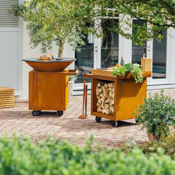 OFYR Mise en Place Table Corten 65 PRO Keramik Dunkelgrau – Bild 2