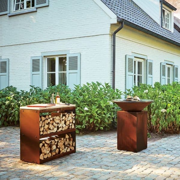 OFYR Wood Storage Corten Dressoir – Bild 2