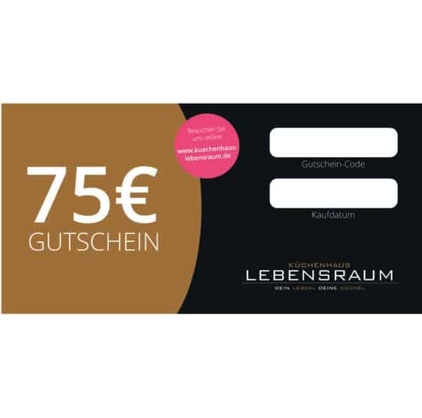 75€ Gutschein von Küchenhaus Lebensraum in Schwäbisch Hall