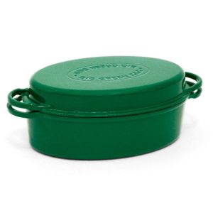 Big Green Egg - Green Dutch Oven (oval)
