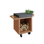 OFYR Mise en Place Table Corten 65 PRO Keramik Dunkelgrau