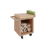OFYR Mise en Place Table Corten 65 PRO Teakholz